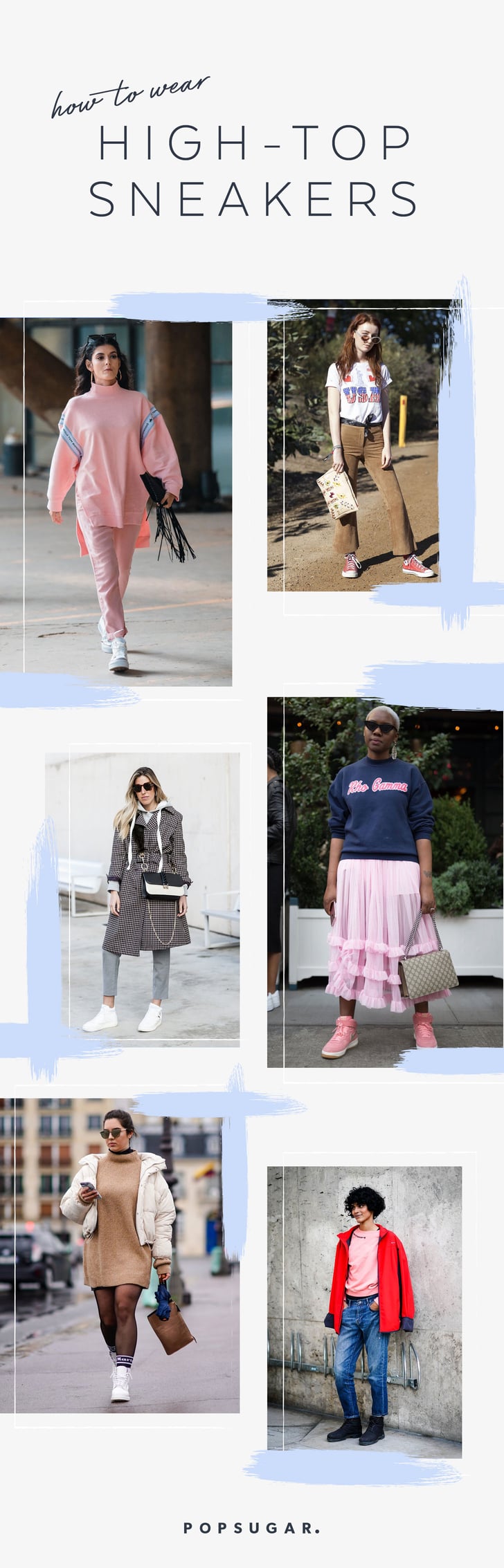 How to Wear High Top Sneakers POPSUGAR Fashion Photo 38