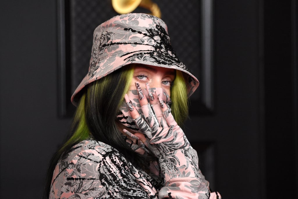 Billie Eilish Matched Her Nails to Her 2021 Grammys Outfit