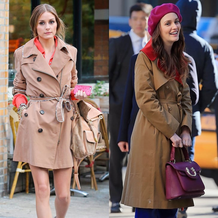 Make a Classic Trench Feel Modern by Pairing It With Jewel Tones