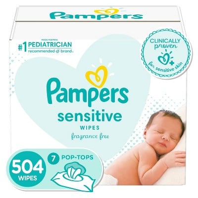 Pampers Sensitive Wipes