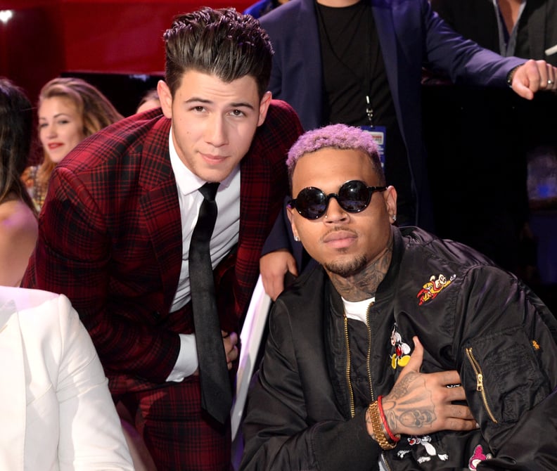 Nick Jonas and Chris Brown