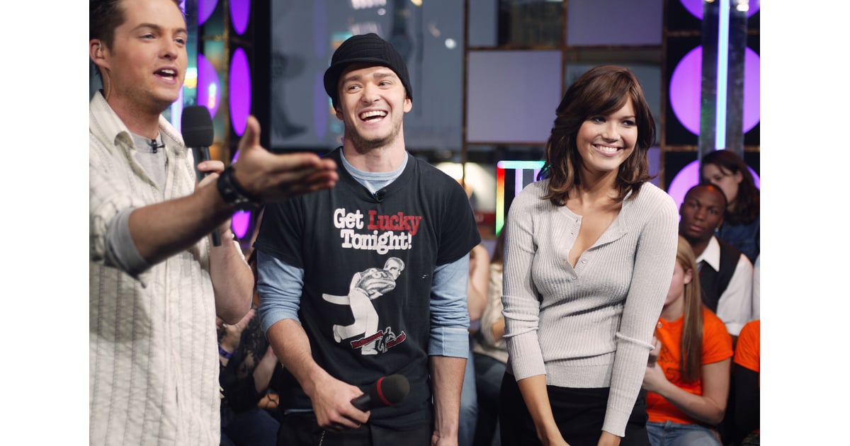 Justin Timberlake And Mandy Moore Both Made Their Way To Trl In 2003 100 Trl Moments That Will Bring You Right Back To The Early 2000s Popsugar Celebrity Photo 13