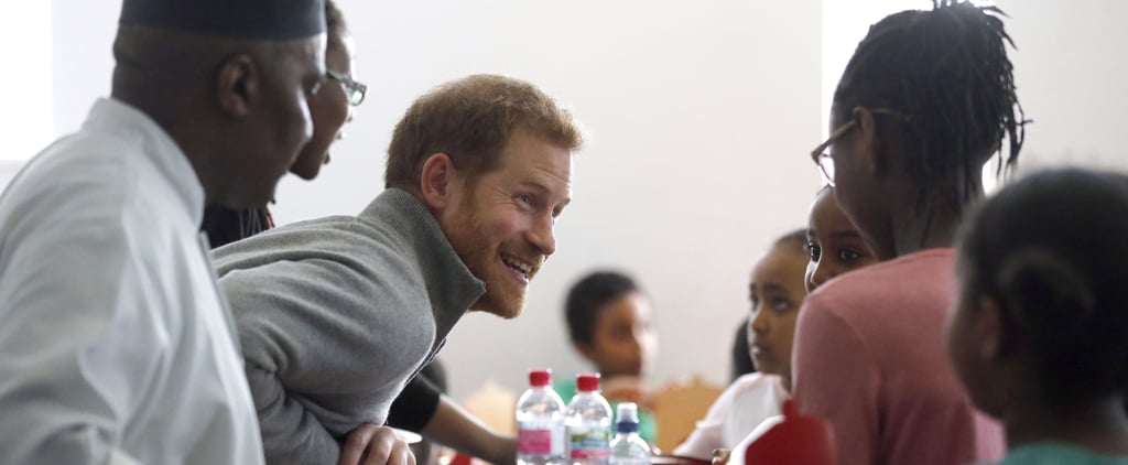 Prince Harry Playing With Kids During Fit and Fed Visit 2018