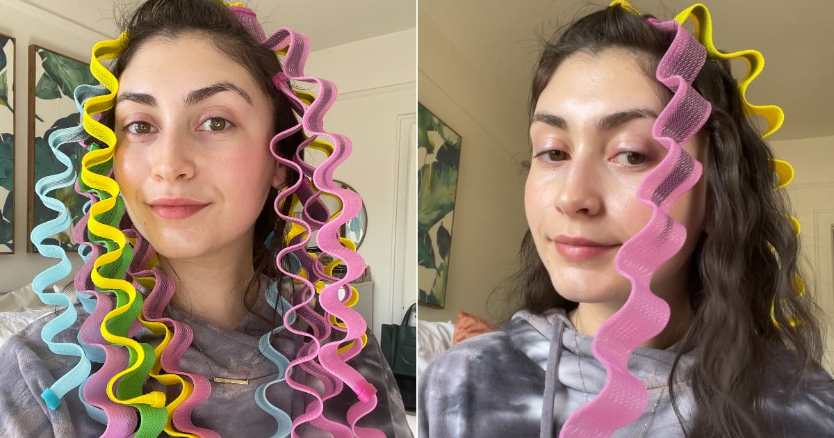 I Tried the Heatless Hair Spiral Curlers on TikTok: Photos