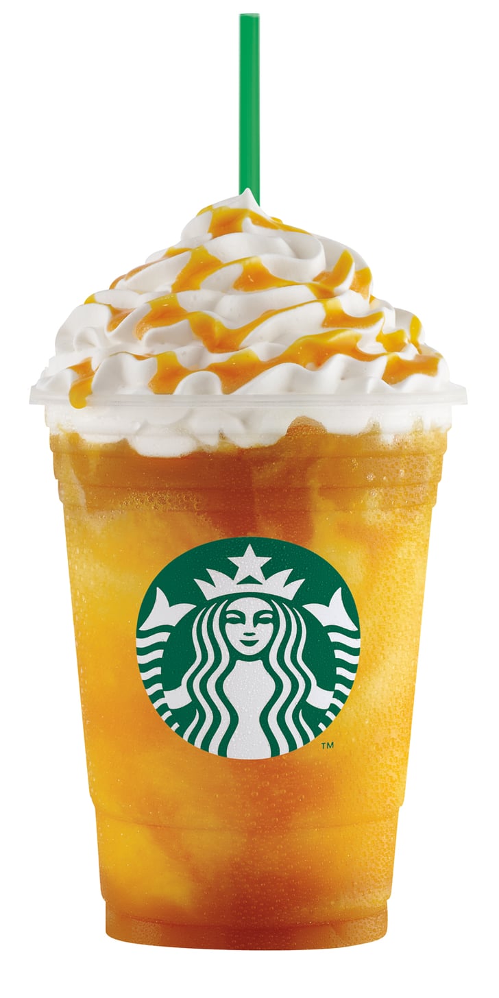 Select Asian Markets Mango Fruit Jelly Yogurt Frappuccino Starbucks