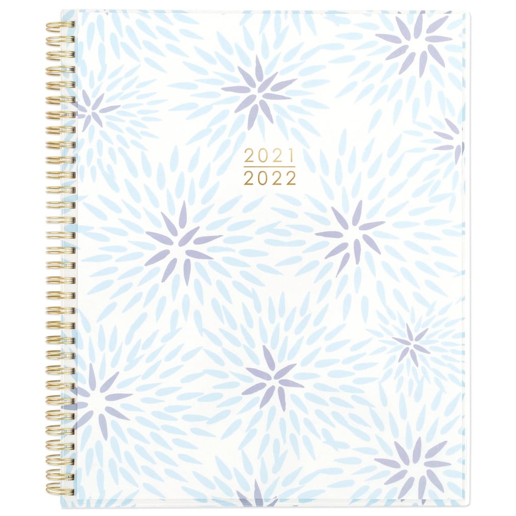 For a Minimalist Floral Design: Katie Kime for Cambridge 2021-22 Academic Planner Blue Mum