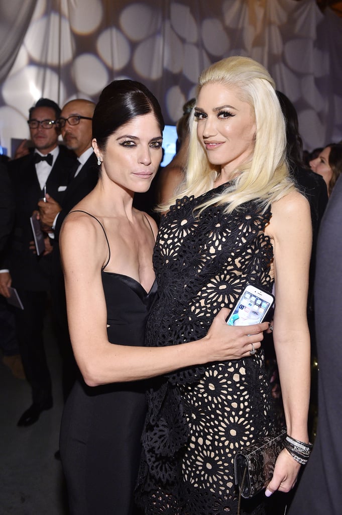 Pictured: Gwen Stefani and Selma Blair