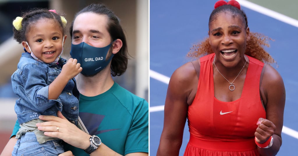 Serena Williams Gets Support From Her Daughter at US Open | POPSUGAR Family