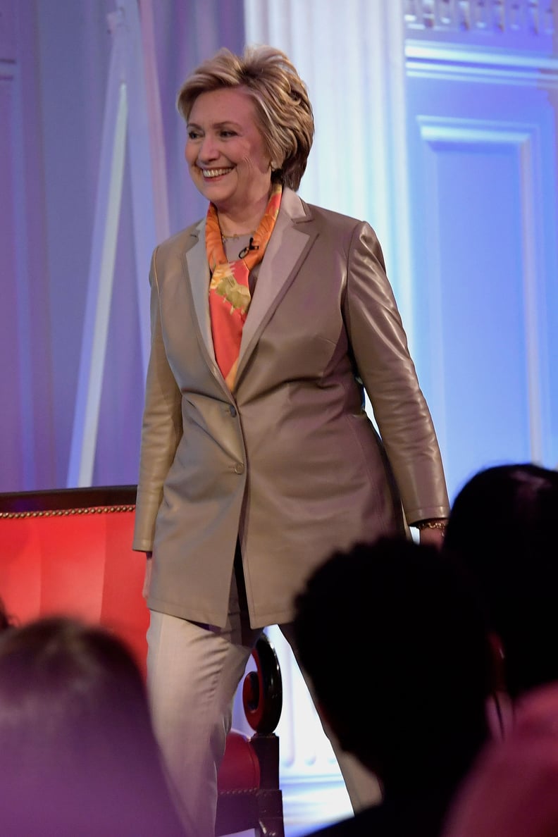Hillary Clinton at the Women For Women International Luncheon