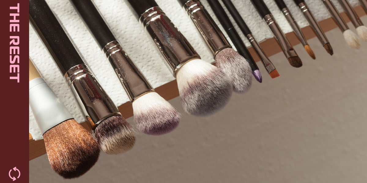 Best way to best sale dry makeup brushes