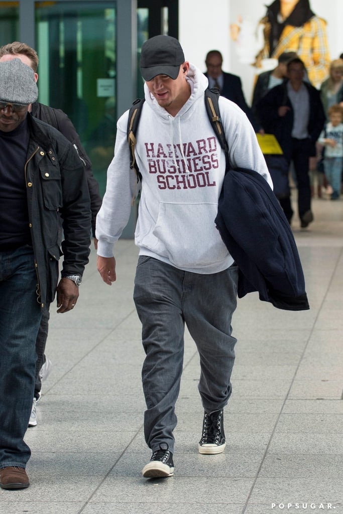 Channing Tatum at Airport After Jenna Dewan Breakup 2018