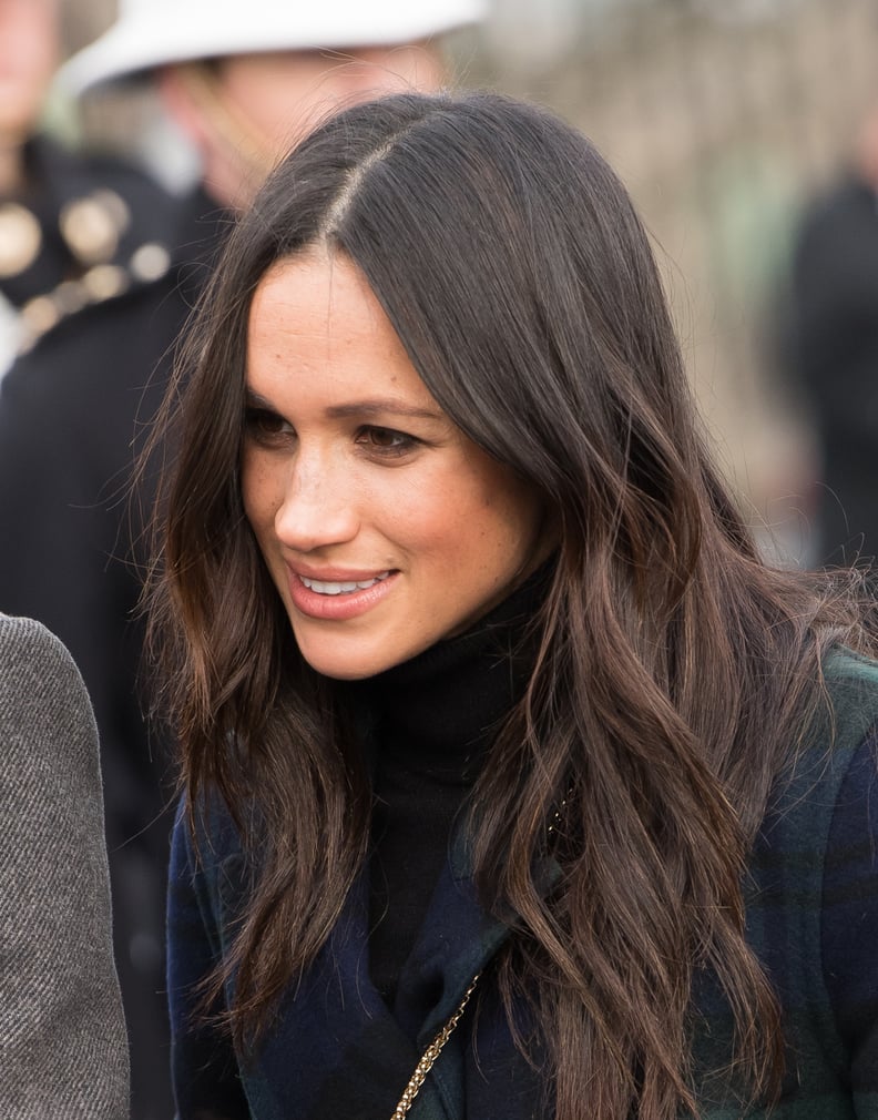 Meghan Markle With Wavy Hair