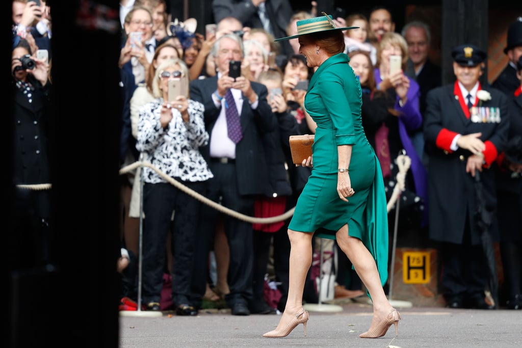 Sarah Ferguson Dress at Princess Eugenie's Wedding 2018