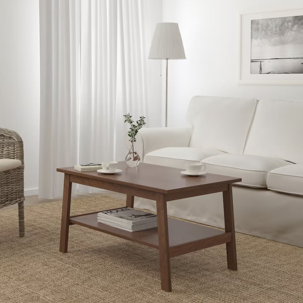 Best Ikea Traditional Wood Coffee Table: Lunnarp Coffee Table