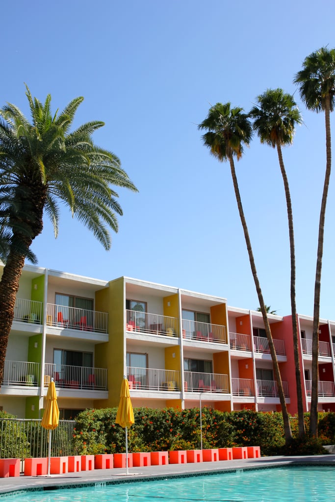 Book a staycation at a fun hotel.