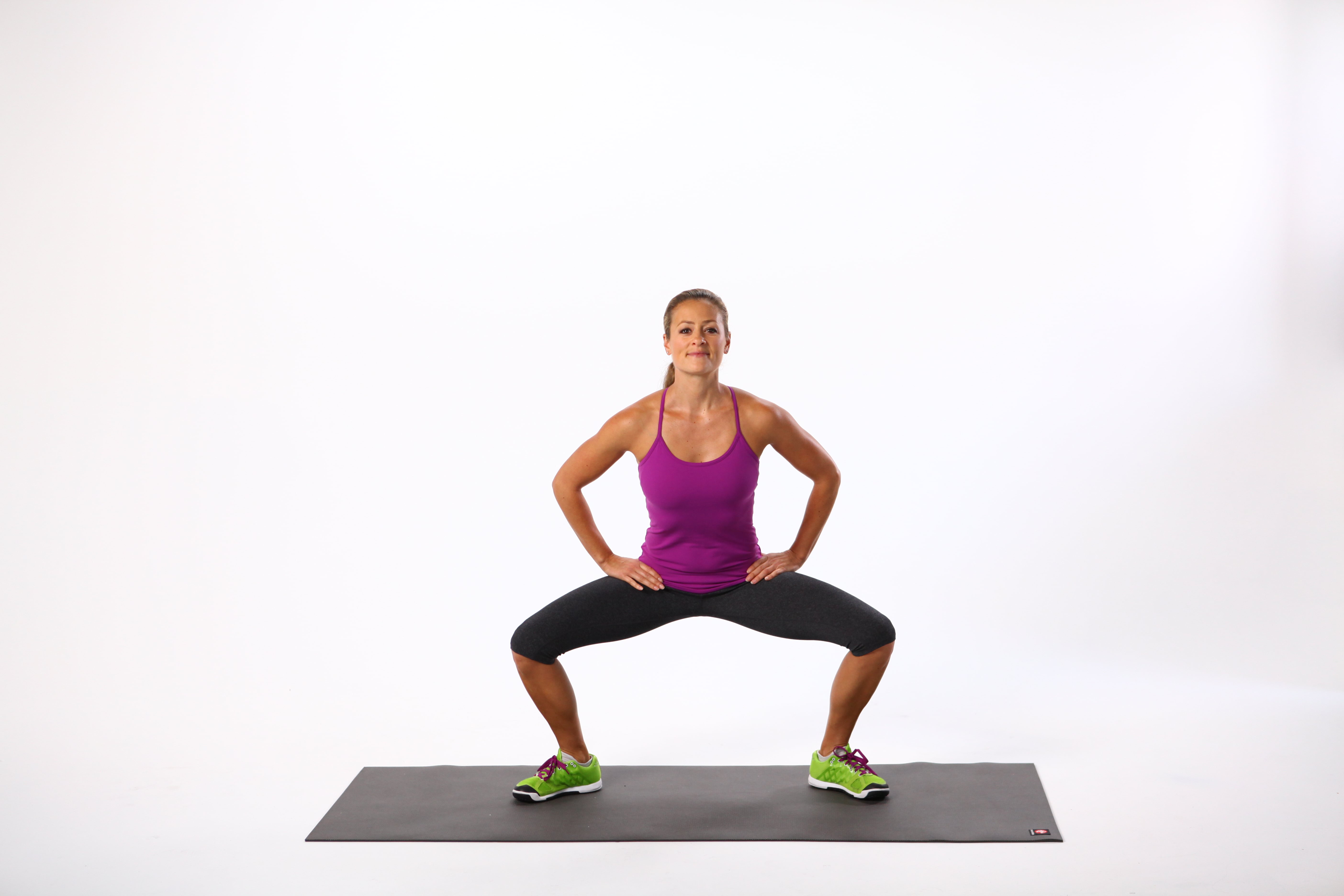 Squat and Plank Workout POPSUGAR Fitness