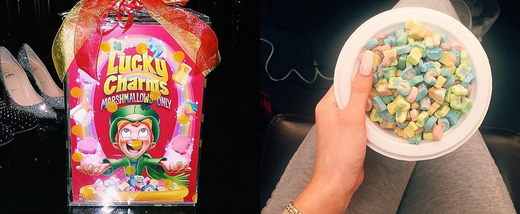 Kylie Jenner's Lucky Charms Marshmallows Only Box