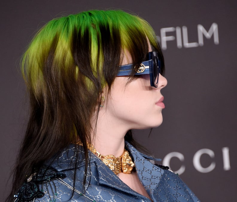 Billie Eilish's hair color evolution: From green to blond