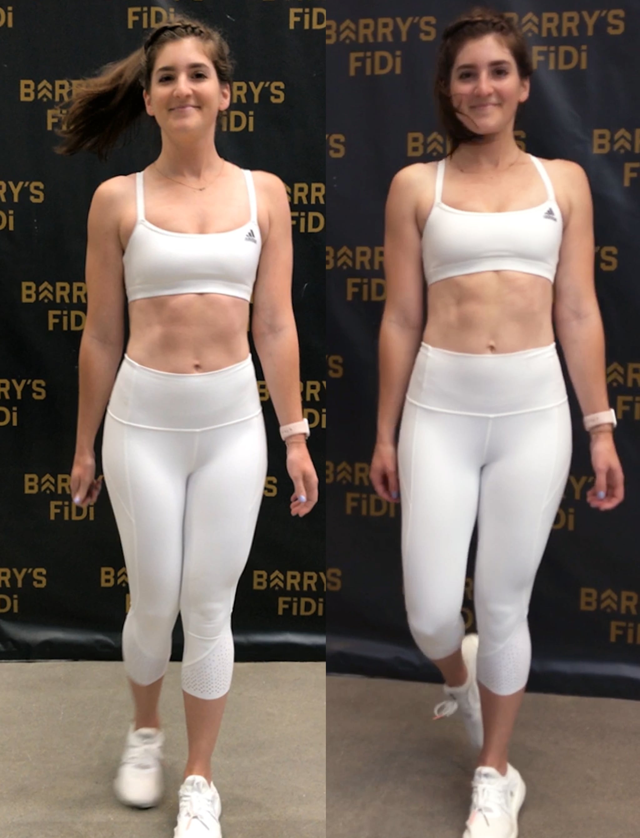 All White Workout Clothes Test 