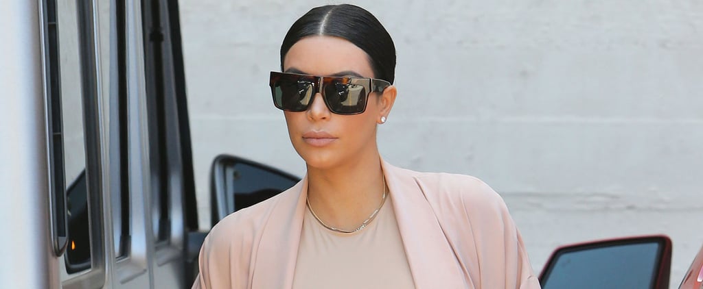 Kim Kardashian Baby Bump Pictures Out With Family July 2015