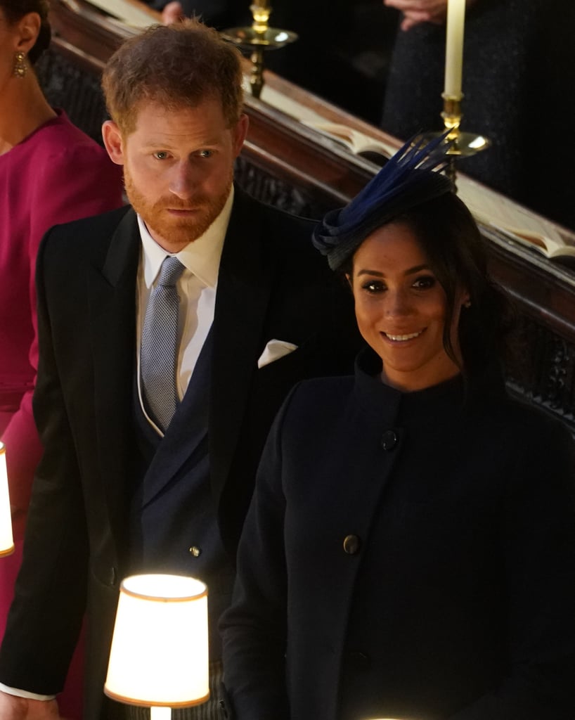 Prince Harry and Meghan Markle at Princess Eugenie's Wedding