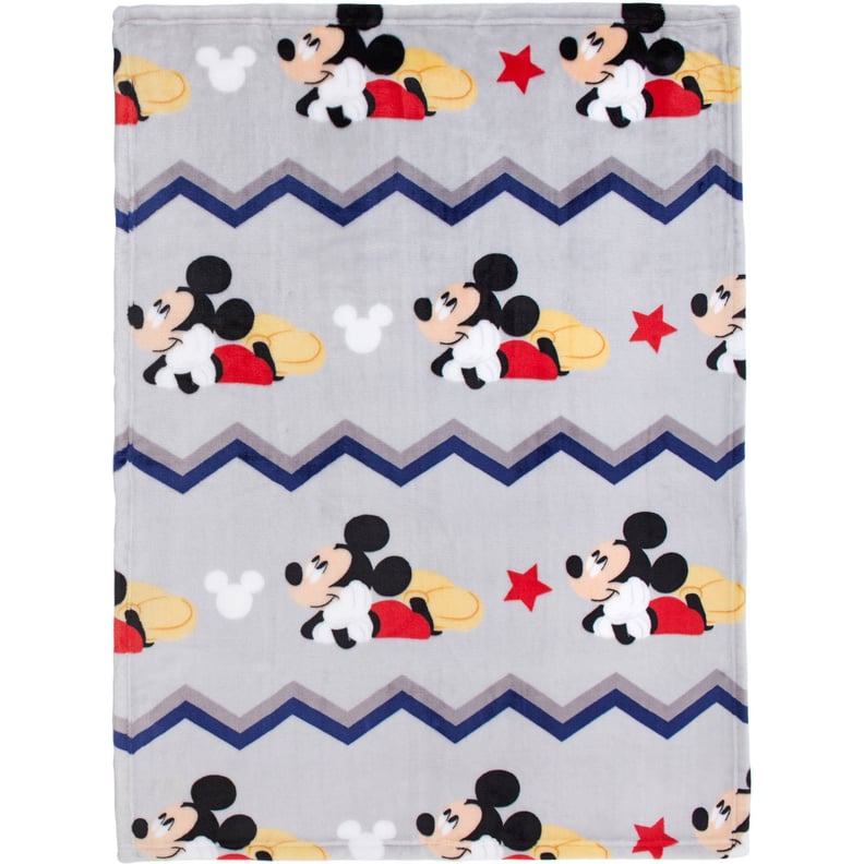 Mickey Mouse Let's Go Fleece Blanket