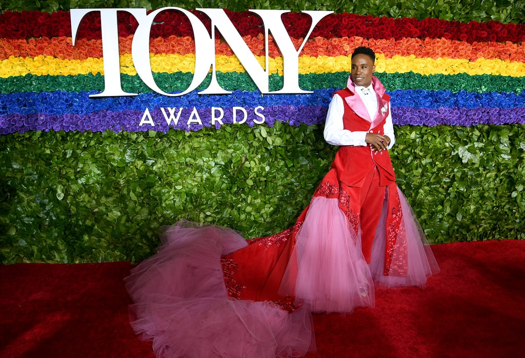 Billy Porter Wears Kinky Boots Curtain at Tony Awards 2019