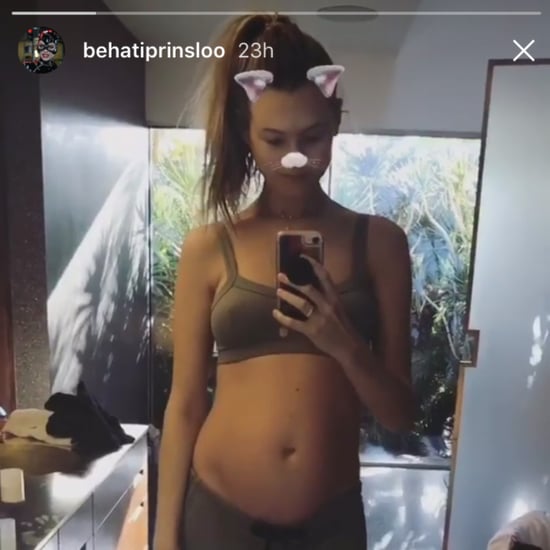 Behati Prinsloo's Baby Bump Pictures 2017
