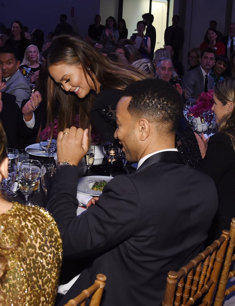 Chrissy Teigen and John Legend at the Golden Heart Awards