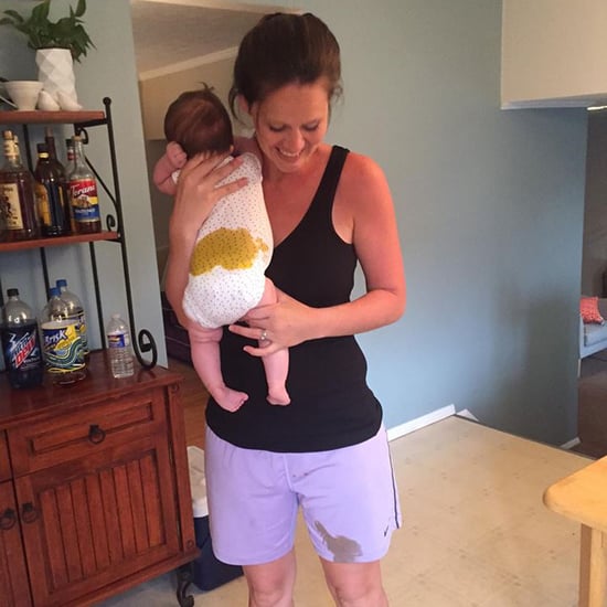 Mom's Photo of Baby With Blowout Diaper