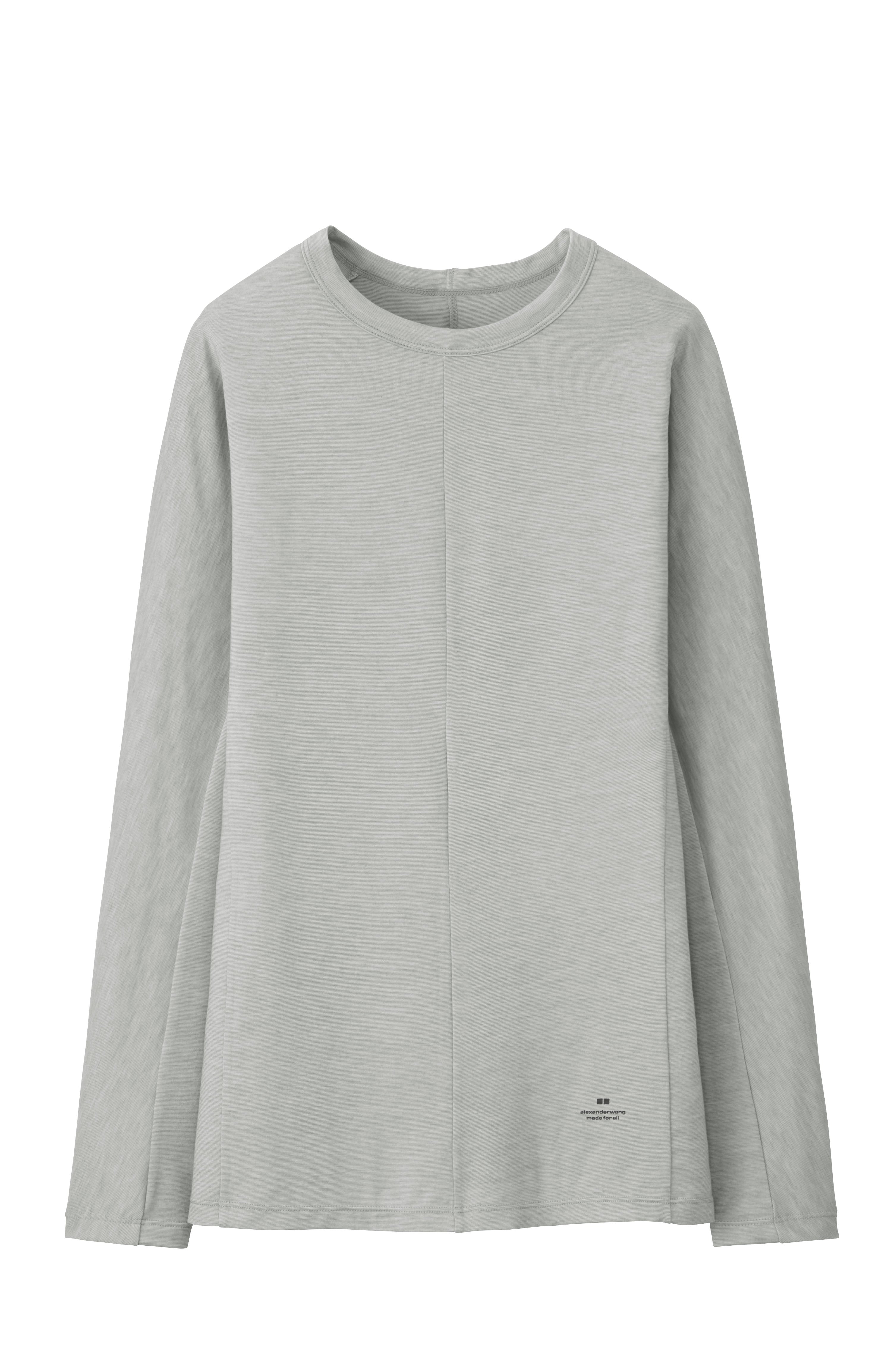 UNIQLO x Alexander Wang W's AW HEATTECH crew neck L:S T-shirts