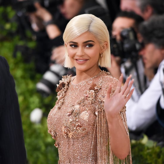 See Kylie Jenner's Dotted Neon French Twist Manicure