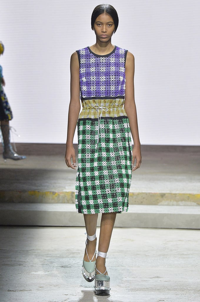 We'd love to see Michelle Obama in this two-toned plaid design.