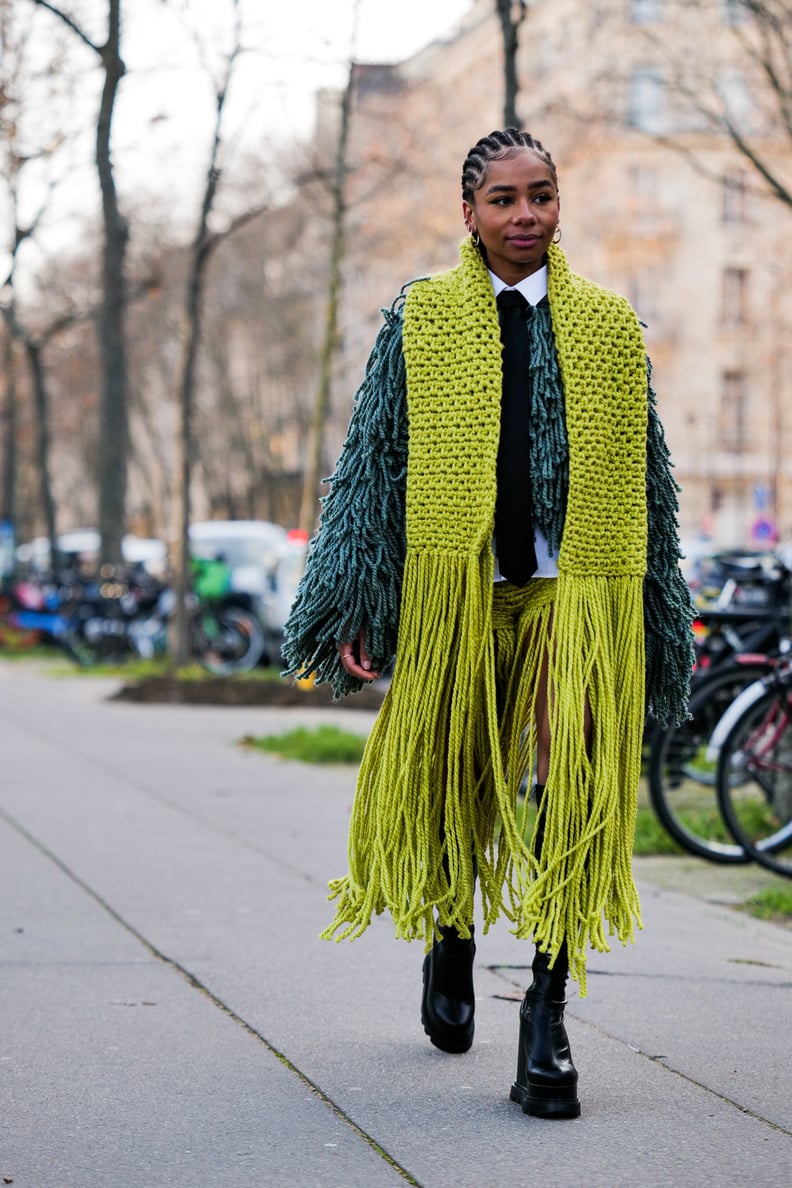 How to Wear a Scarf: Crochet