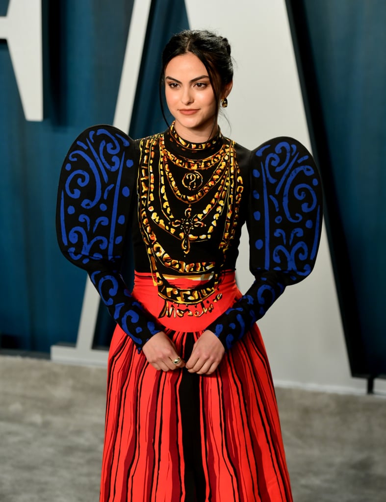 Camila Mendes at the Vanity Fair Oscars Party