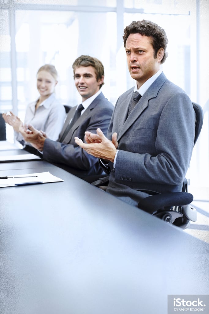 Vince Vaughn Poses For Stock Photos