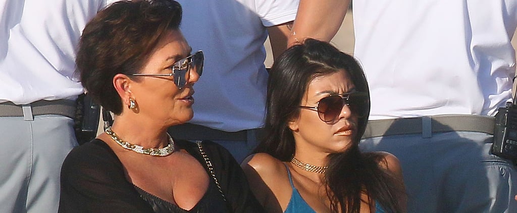 Kourtney Kardashian on Vacation in Italy Sept. 2016