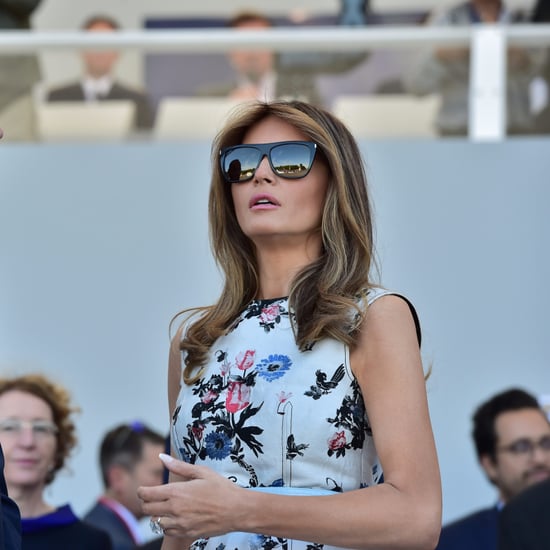 Melania Trump Valentino Dress Bastille Day 2017