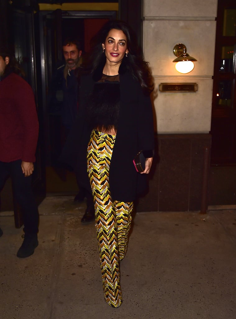 Amal Clooney Out to Dinner March 2015 | Pictures