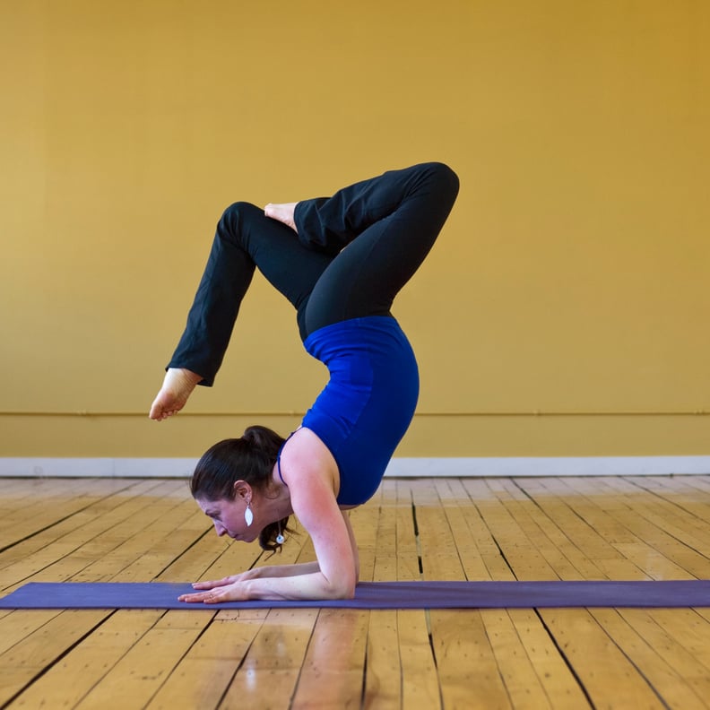 Advanced Yoga Pose: Scorpion With a Broken Tail