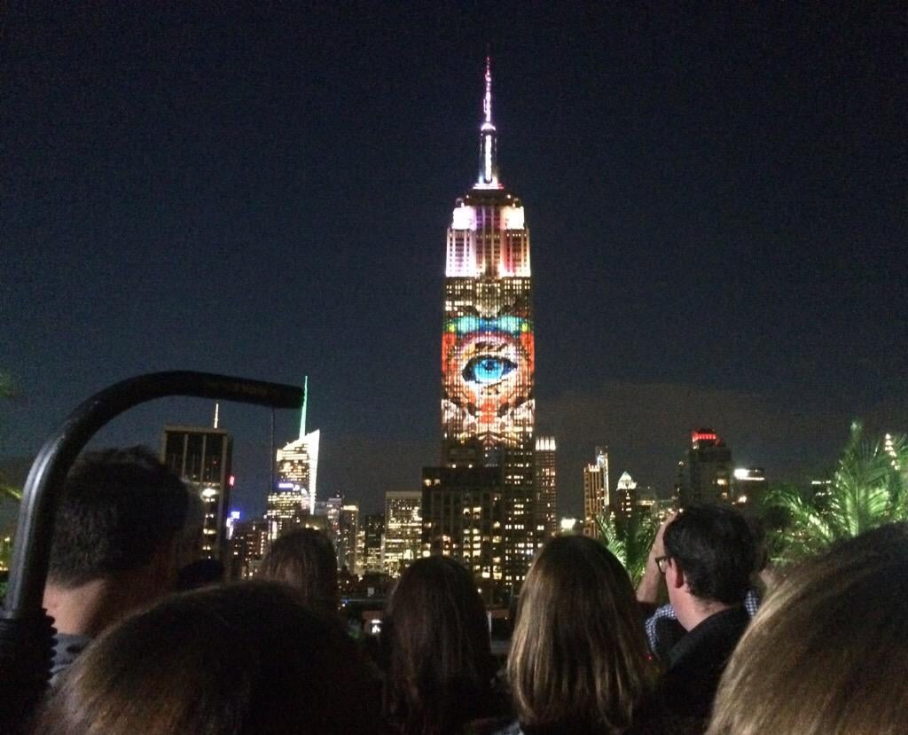 Empire State Building Projects Endangered Animals