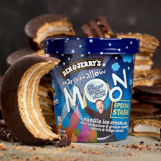 Ben and Jerry's Jimmy Fallon Marshmallow Moon Ice Cream