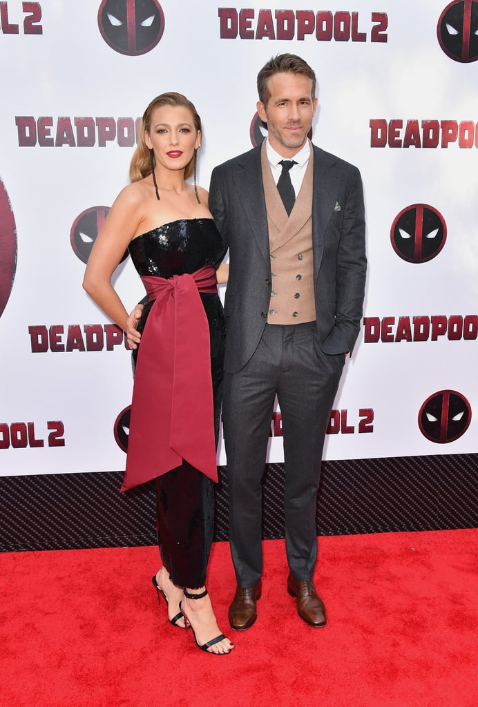 Blake Lively and Ryan Reynolds at Deadpool 2 Premiere