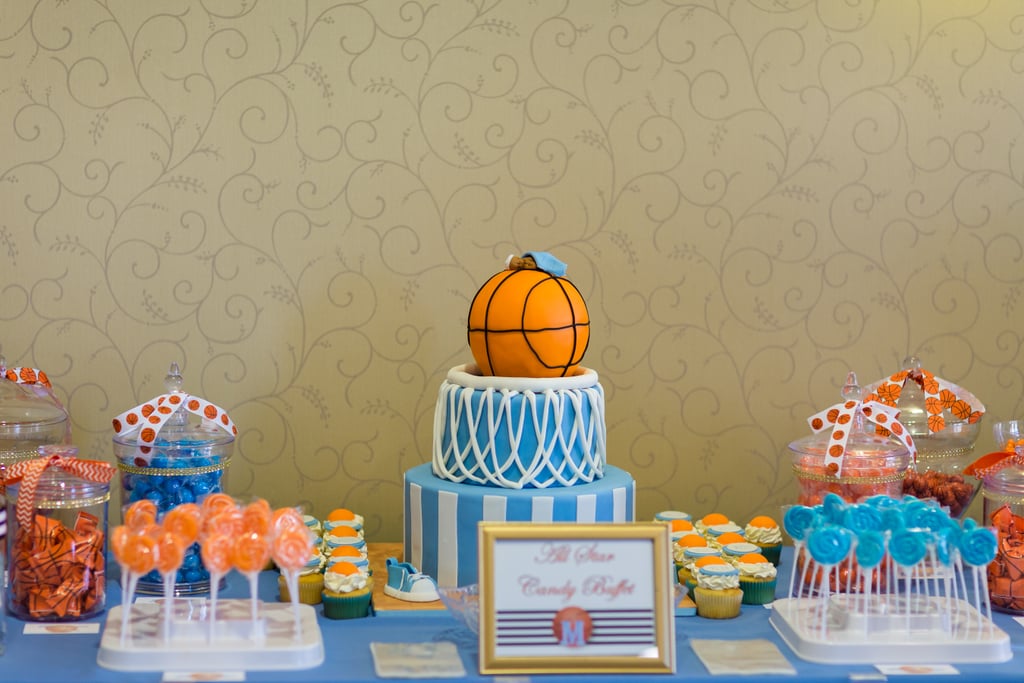 Basketball-Themed Baby Shower Ideas