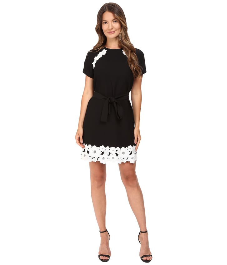 Kate Spade New York Lace Trim Satin Crepe Dress (348) Best Wedding