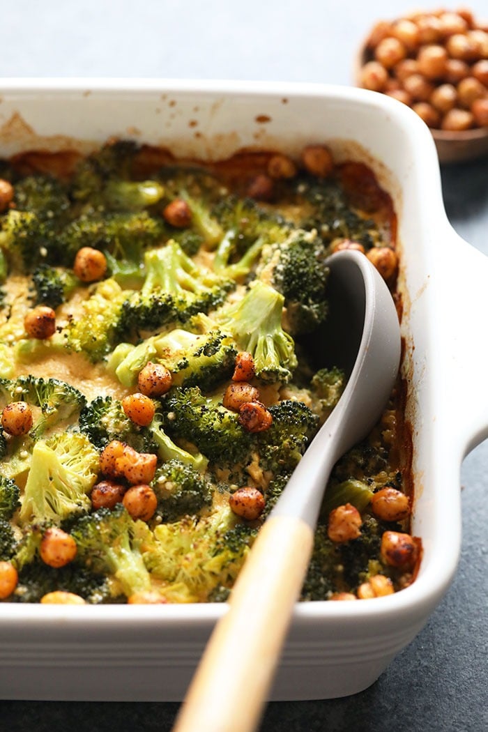 Vegan Broccoli and Cheese Casserole | Vegan Meal Ideas | POPSUGAR ...