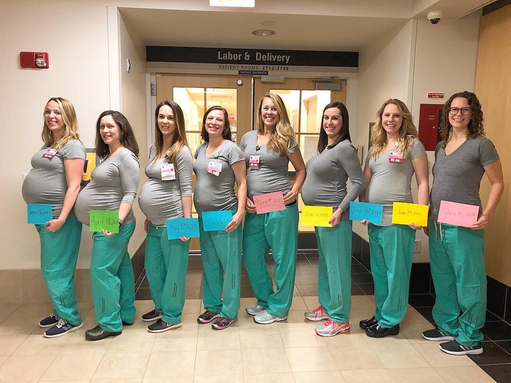 9 Nurses Pregnant in the Same Hospital 2019