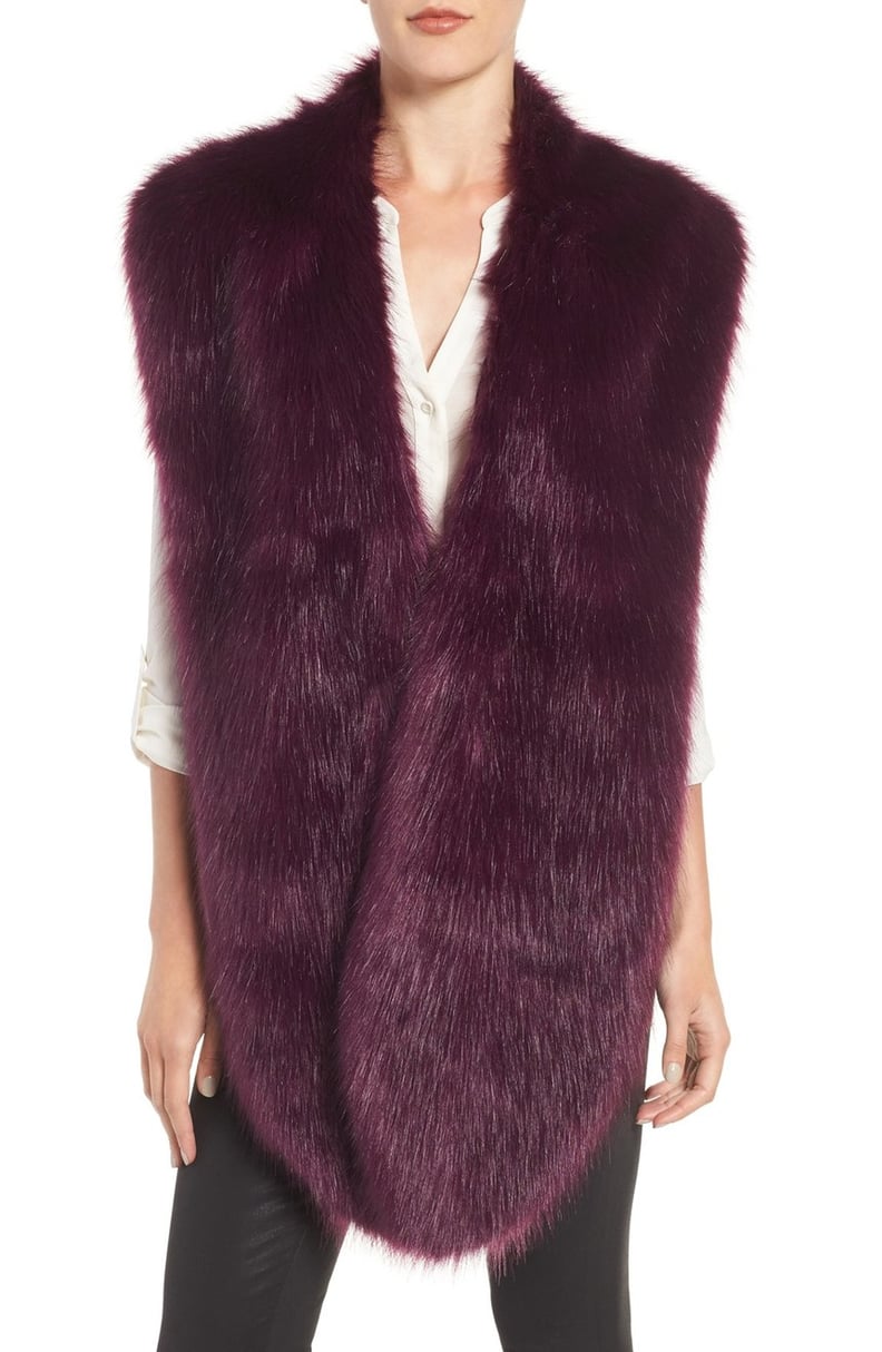 A Furry Scarf to Add to All Your Outerwear