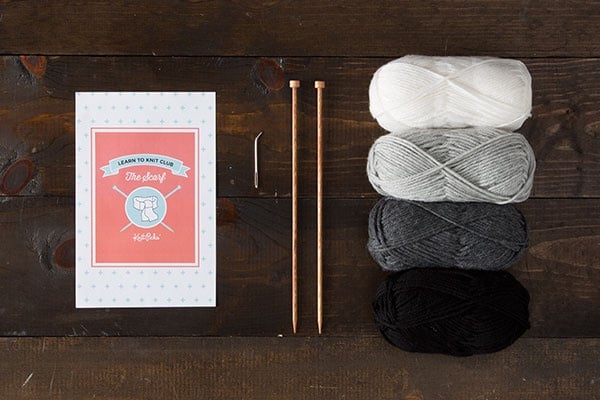 Learn to Knit Club: The Scarf Kit