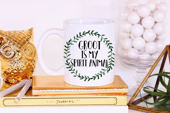 Groot Is My Spirit Animal Mug